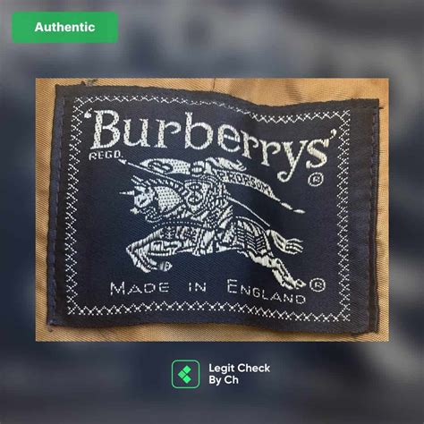 burberrys of london label fake|authentic burberry coats.